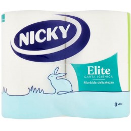 Carta igienica Nicky Elite...