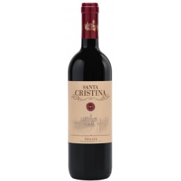 Vino rosso Santa Cristina...