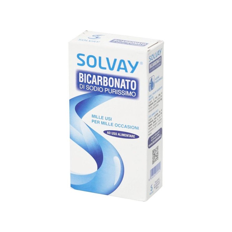 Bicarbonato di sodio purissimo Solvay 250 g